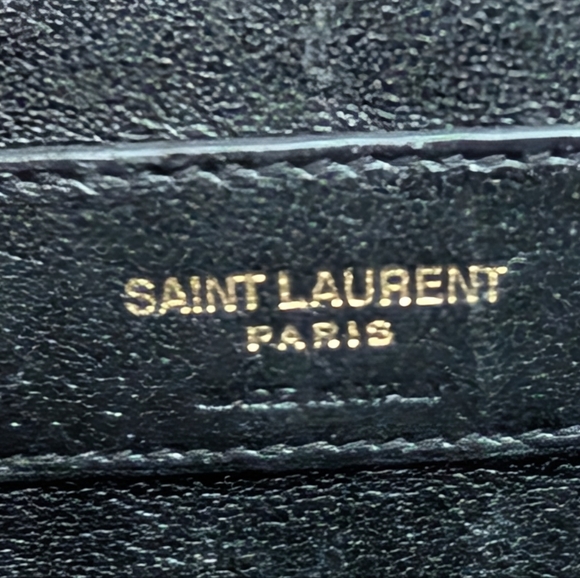 Yves Saint‎ Laurent Burgundy croosbody Shoulder Bag - Picture 13 of 14